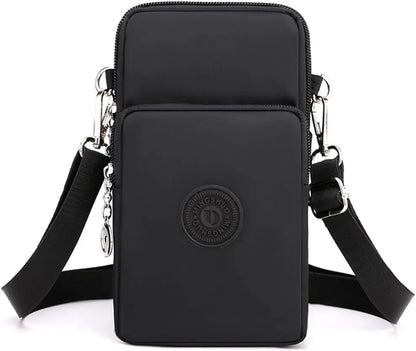 Small Crossbody Bags for Women Mini Mobile Phone Purses with Crossbody Strap Phone Purse Shoulder Bag Nylon Arm Bag
