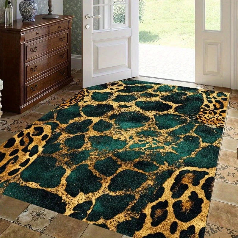 Minimalist Nordic American Retro Bohemian Modern Festival Carpet, Moroccan Non-Slip, Machine Washable, Easy To Clean Home Decor