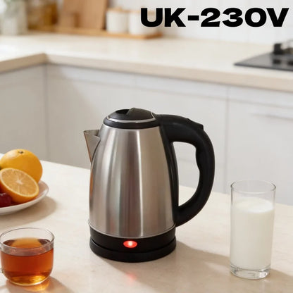 Travel Electric Kettle Tea Coffee 2L Stainless Steel Portable Water Boiler Pot For Hotel Family Trip Kitchen Smart Kettle Pot