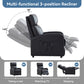 Relaxo Push-Back Recliner Chair with Lumbar Support & Adjustable Leg Rest - Manwatstore