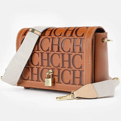 CH Fashion Design Crossbody Bag 2026 Solid Colour Accessories Buckle Luxury Brand Printed Head Bag Women&