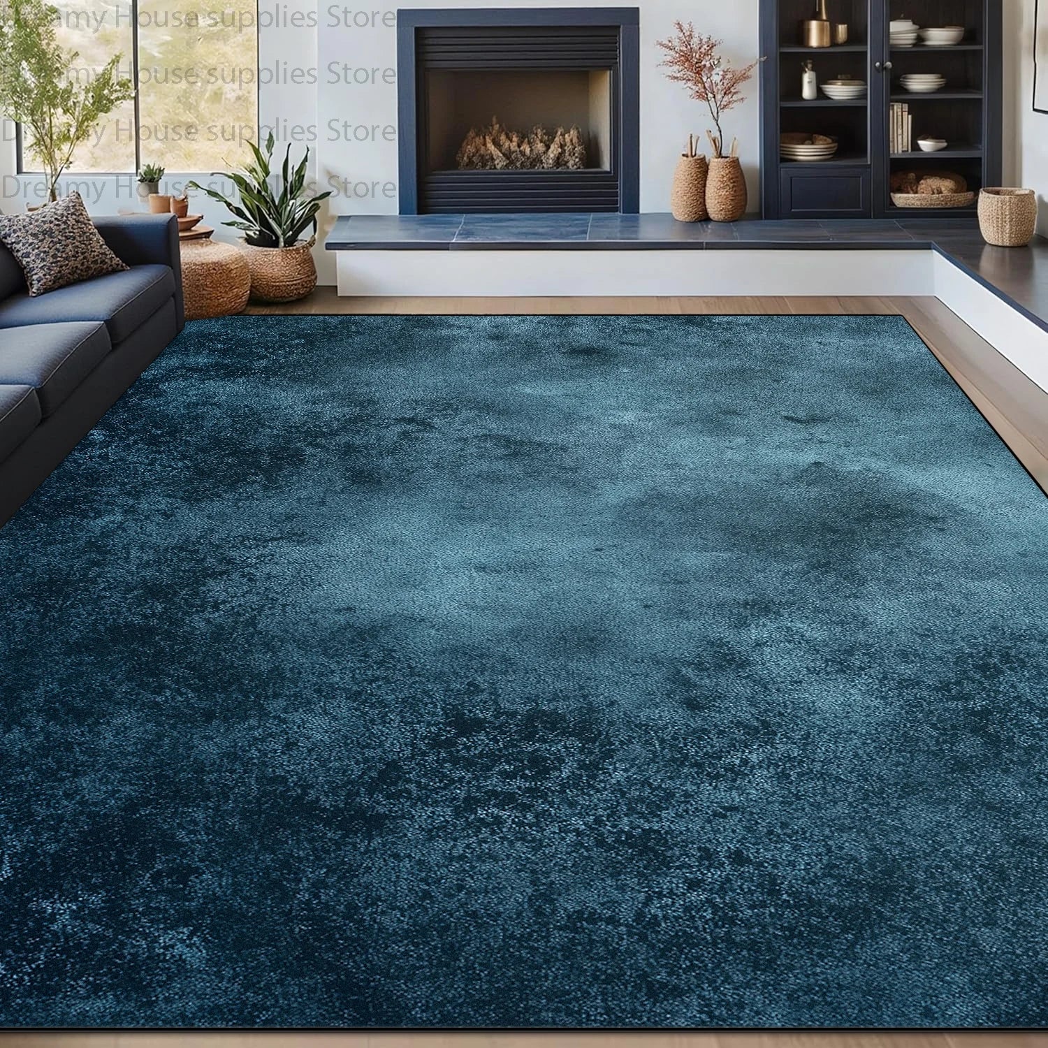 Modern Abstract Style Carpet for Living Room Ins Decoration Home Fluffy Soft Large Area Rugs Bedroom Bathroom Non-slip Foot Mat