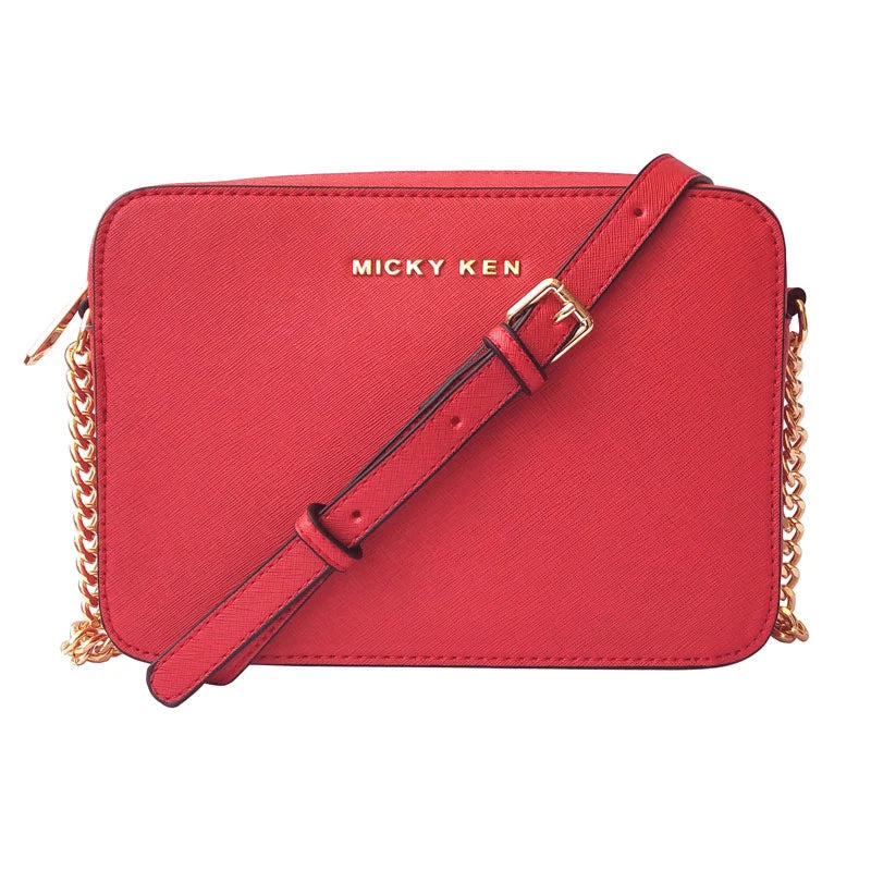 Fashion New Style Small Square Bag Cross Pattern PU Leather Women&