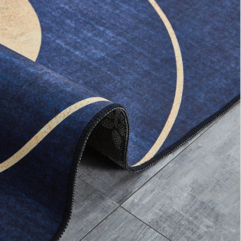 Modern Nordic Geometric Carpet for Living Room Large Area Rugs Bedroom Soft Easy Clean Non-slip Lint Free Washable Floor Mats
