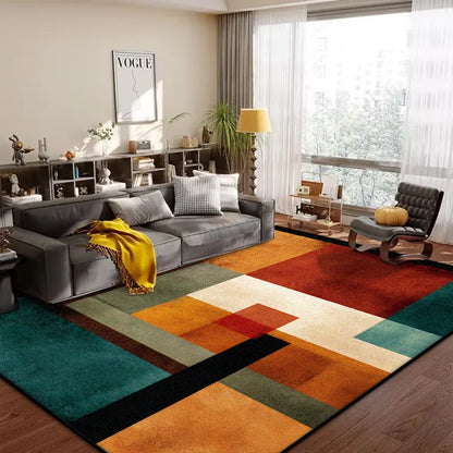 Geometric Abstract Carpet Living Room Bedroom Carpet Large Area Rugs for Home Decoration Non-slip Sofa Custom Floor Mats 200x300