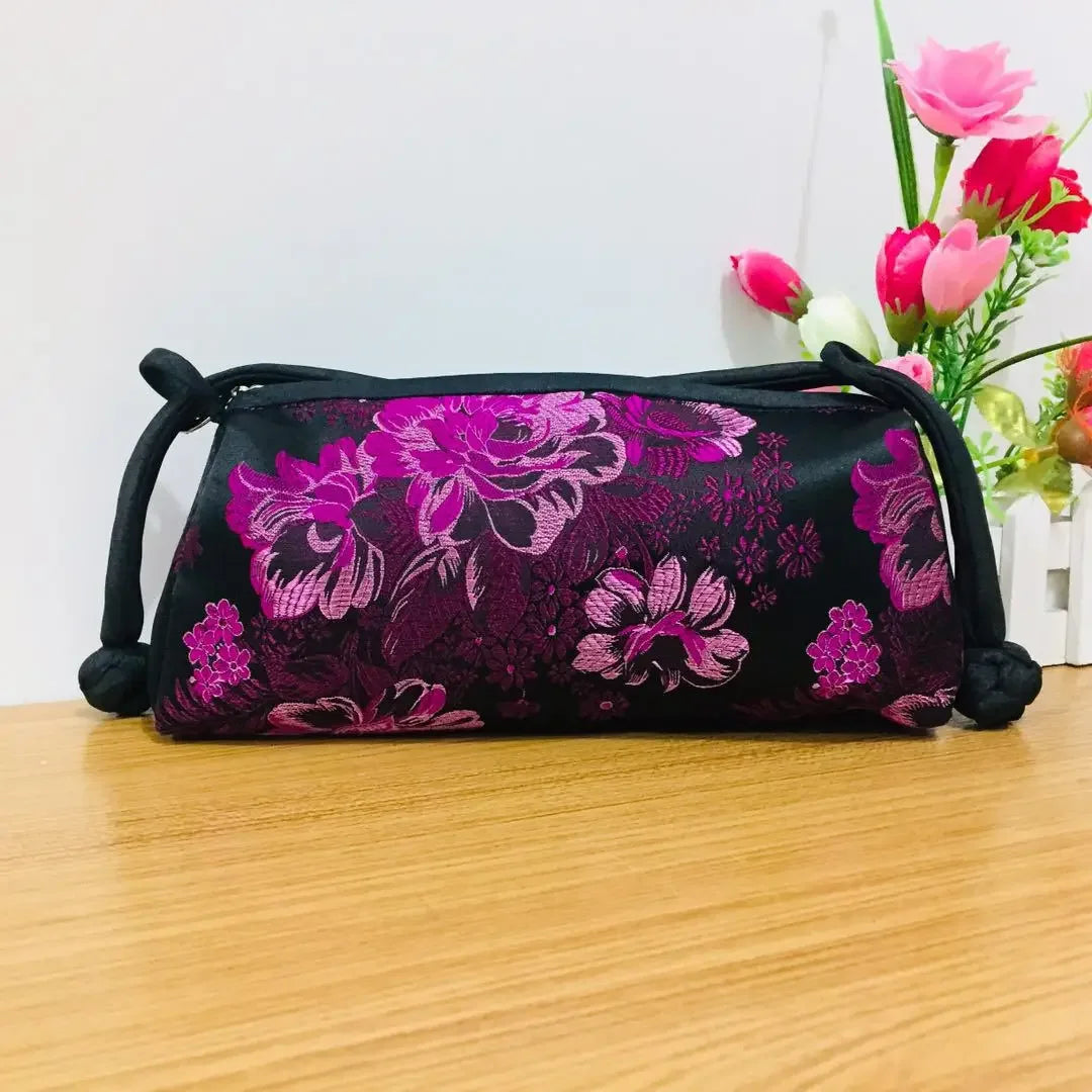 Fashion Luxury Cosplay Chinese Style Silk Bag Women Handbag Hand Embroidery Totes Cheongsam Female Cosplay Bags Clutch