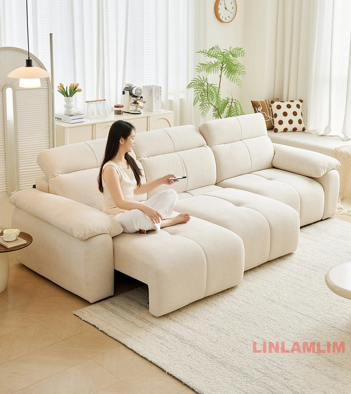 Modern Convertible Sofa Bed – Aesthetic Minimal Sofa Cum Bed