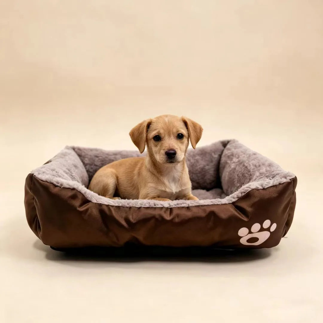 2023 Warm Soft Plush Pet Bed for Small Medium Large Dogs Round Cat Bed House Dogs Mat Dog Sleep Kennel Mat Cama Perro
