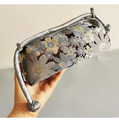 Fashion Luxury Cosplay Chinese Style Silk Bag Women Handbag Hand Embroidery Totes Cheongsam Female Cosplay Bags Clutch