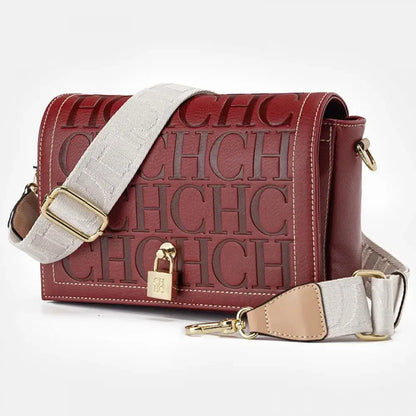 CH Fashion Design Crossbody Bag 2026 Solid Colour Accessories Buckle Luxury Brand Printed Head Bag Women&