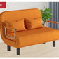 Modern Grey Sofa Bed – Folding Recliner for Small Apartments