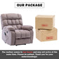 ComfortRise Electric Power Lift Recliner Chair with Massage, Heat & USB Charging - Manwatstore