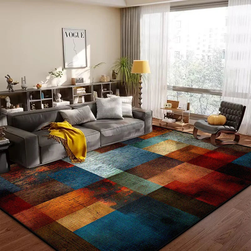 Geometric Abstract Carpet Living Room Bedroom Carpet Large Area Rugs for Home Decoration Non-slip Sofa Custom Floor Mats 200x300