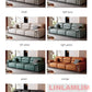 EliteLounge Electric Leather Sofa Bed with Adjustable Seating & Chaise - Manwatstore
