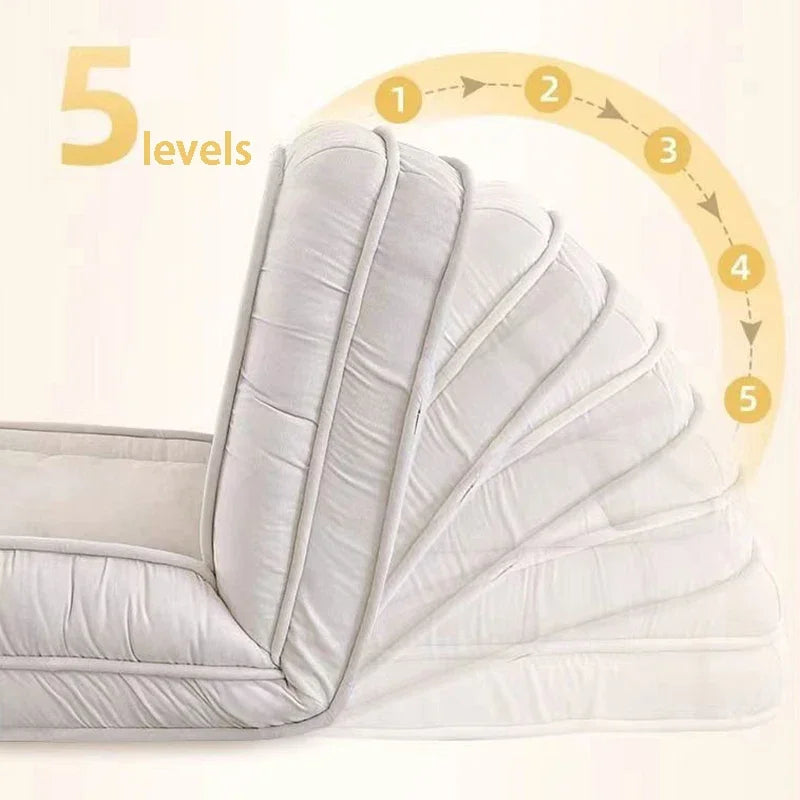 ZenLounge Giant Bean Bag Sofa Bed – Adjustable Floor Lounger - Manwatstore