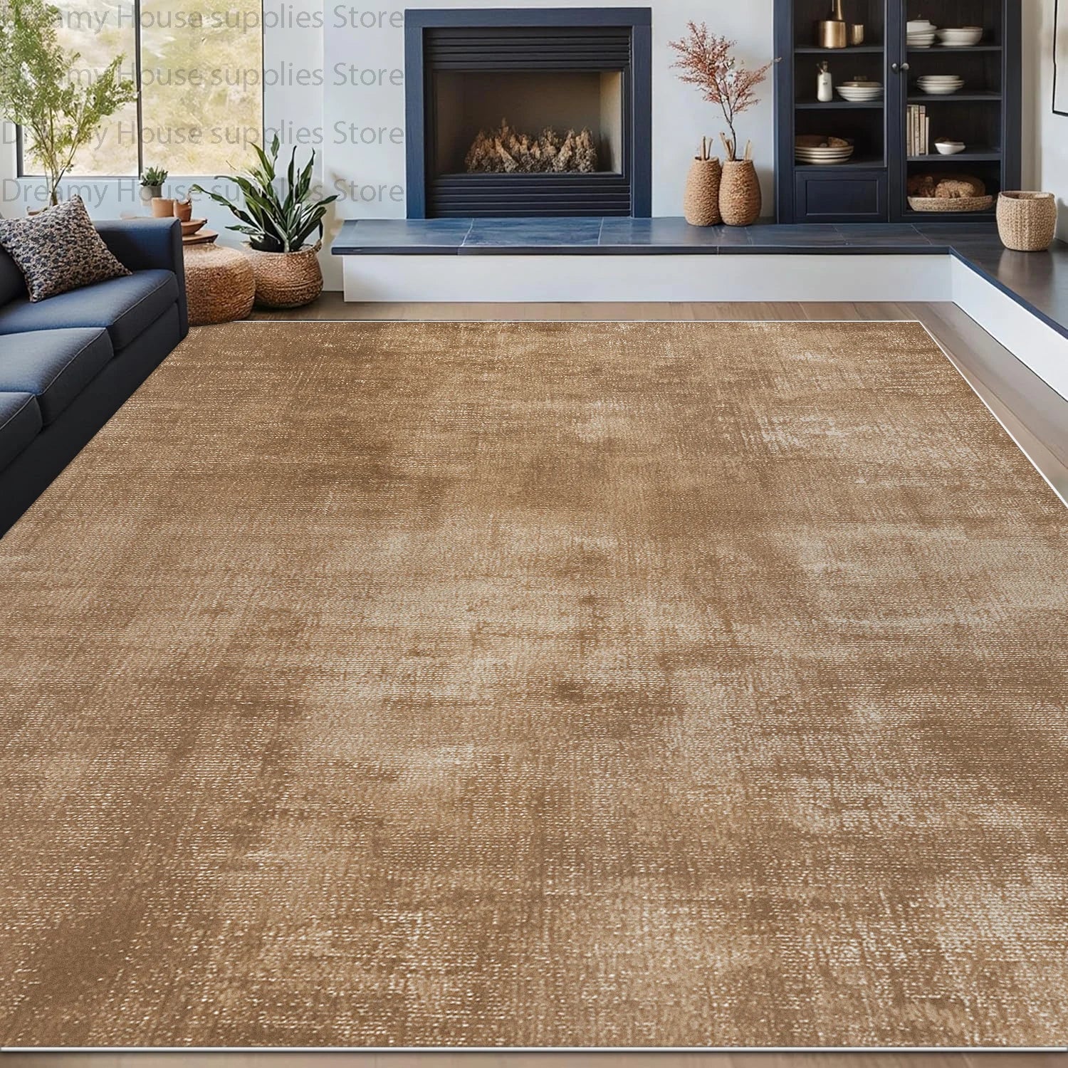 Modern Abstract Style Carpet for Living Room Ins Decoration Home Fluffy Soft Large Area Rugs Bedroom Bathroom Non-slip Foot Mat
