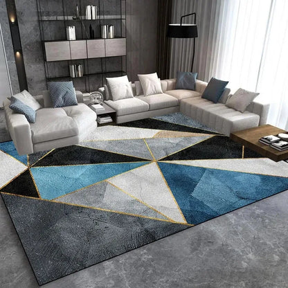 Modern Light Luxury Large Carpet for Living Room Home Decoration Sofa Area Rugs 200x300 Non-slip Bedroom Rug Washable Door Mat