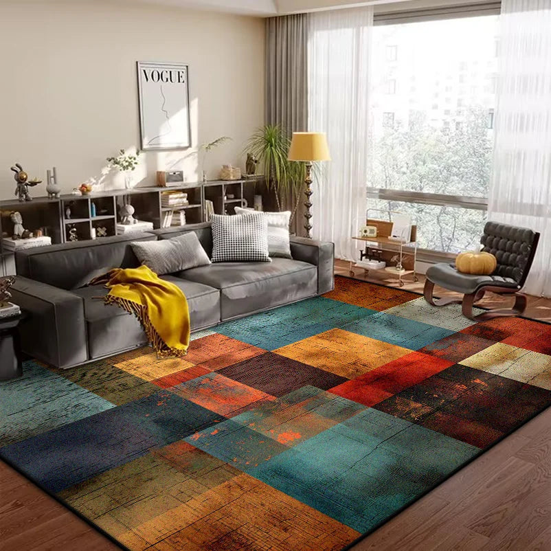 Geometric Abstract Carpet Living Room Bedroom Carpet Large Area Rugs for Home Decoration Non-slip Sofa Custom Floor Mats 200x300