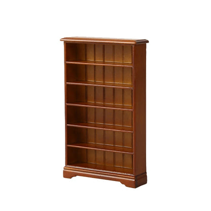 1/12 Multifunction Wood Cabinet Bookcase Cabinet Miniature Furniture Handcrafted Wall Cabinet Dollhouse