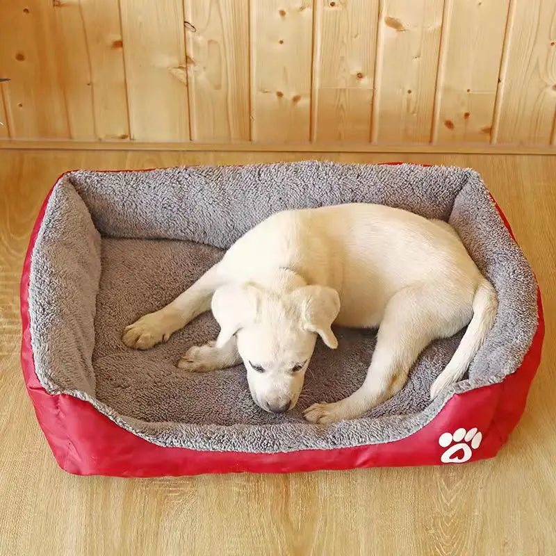 2023 Warm Soft Plush Pet Bed for Small Medium Large Dogs Round Cat Bed House Dogs Mat Dog Sleep Kennel Mat Cama Perro