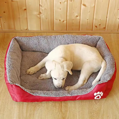 2023 Warm Soft Plush Pet Bed for Small Medium Large Dogs Round Cat Bed House Dogs Mat Dog Sleep Kennel Mat Cama Perro