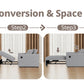3-in-1 Convertible Sofa Bed with USB & Type-C | Single Pull-Out Sleeper Chair