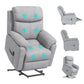EaseRise Electric Power Lift Chair with Remote Control – Grey - Manwatstore