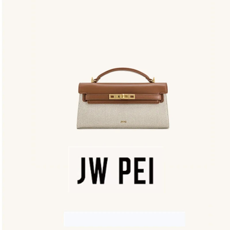 JW PEI handbag Noor crocodile pattern bag new high-end hand-held French crossbody bag women&
