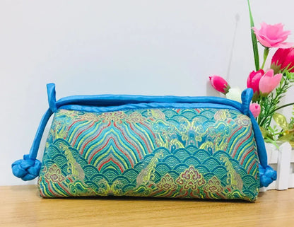 Fashion Luxury Cosplay Chinese Style Silk Bag Women Handbag Hand Embroidery Totes Cheongsam Female Cosplay Bags Clutch