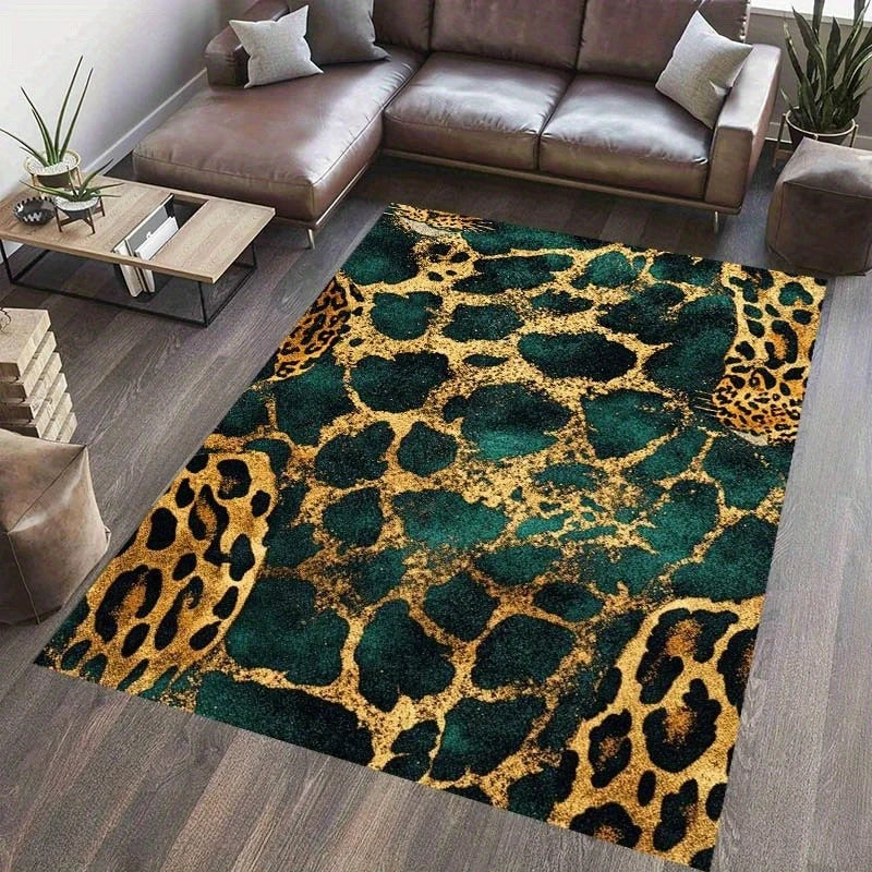Minimalist Nordic American Retro Bohemian Modern Festival Carpet, Moroccan Non-Slip, Machine Washable, Easy To Clean Home Decor