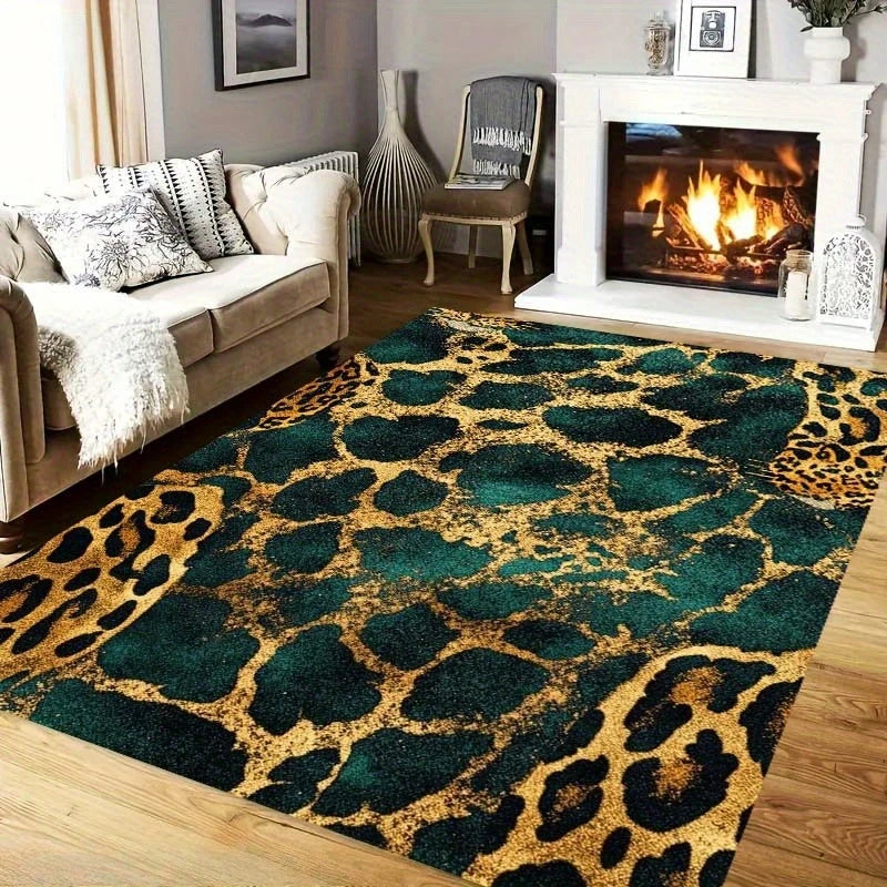 Minimalist Nordic American Retro Bohemian Modern Festival Carpet, Moroccan Non-Slip, Machine Washable, Easy To Clean Home Decor
