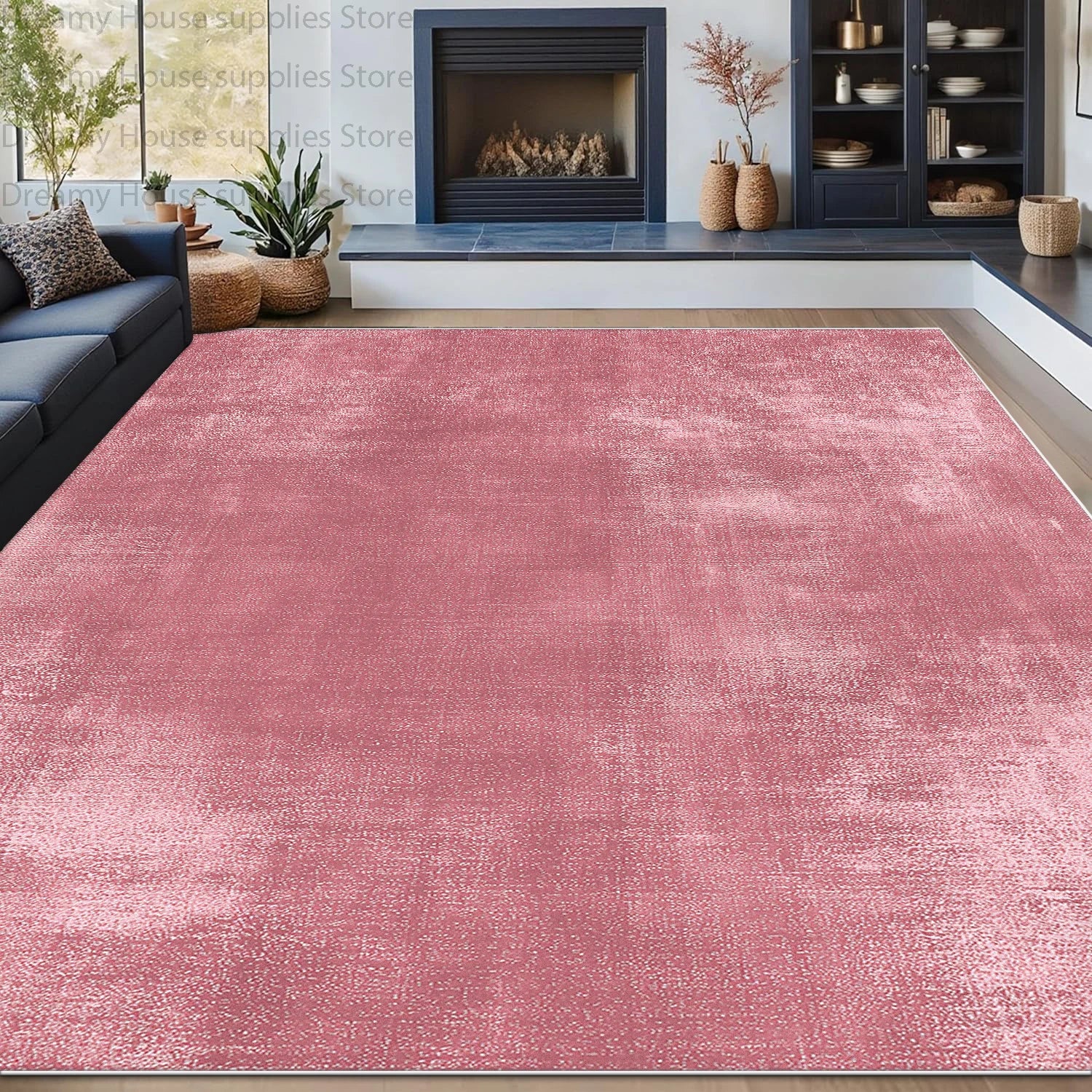 Modern Abstract Style Carpet for Living Room Ins Decoration Home Fluffy Soft Large Area Rugs Bedroom Bathroom Non-slip Foot Mat