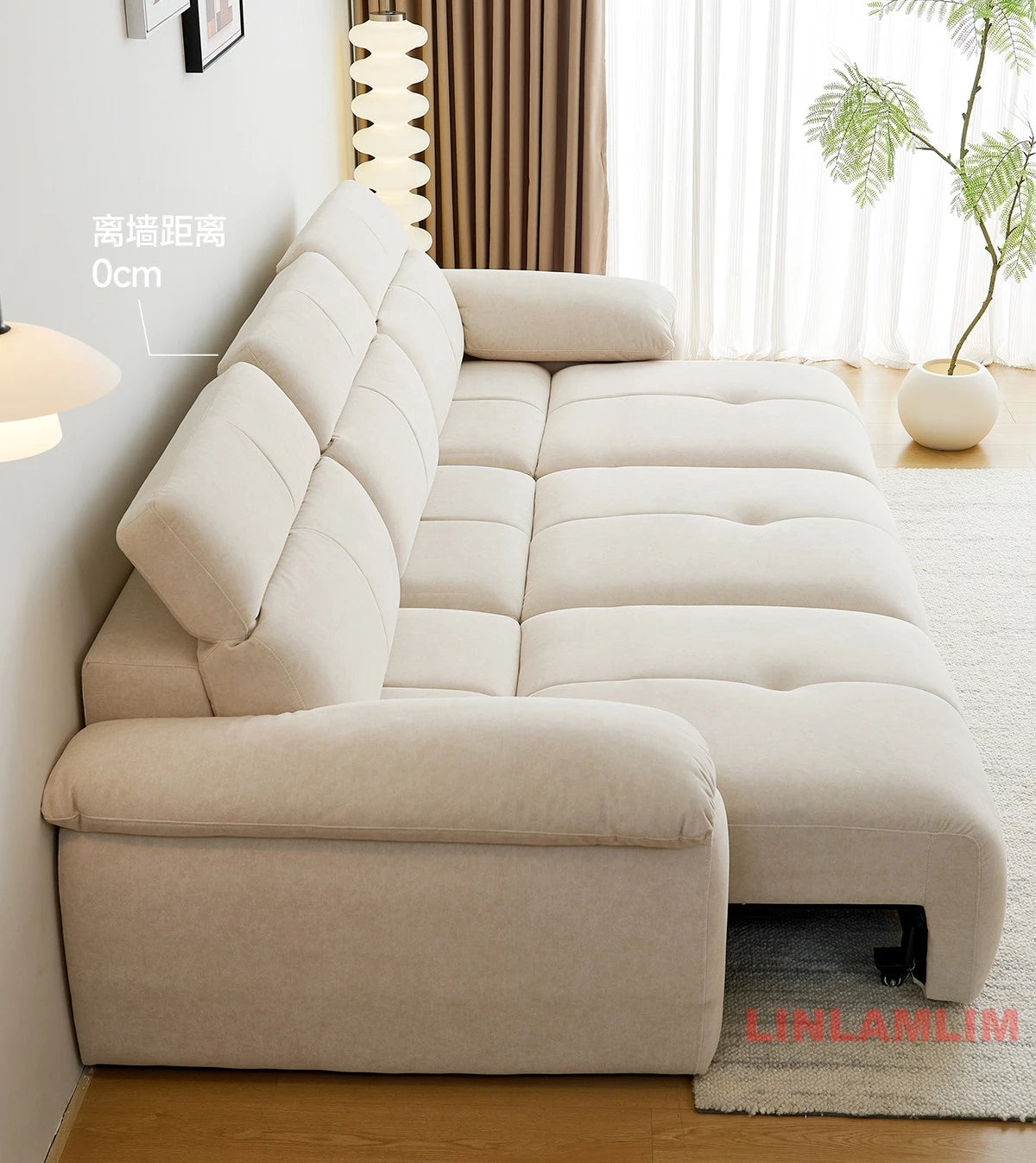 Modern Convertible Sofa Bed – Aesthetic Minimal Sofa Cum Bed