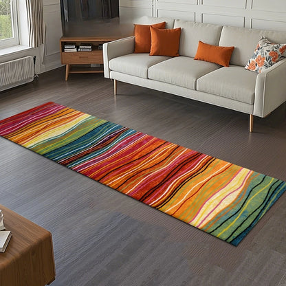 Long Rectangular Carpet Decorative Rug Suitable for Both Home and Commercial Spaces Including Living Rooms, Sofa Pads, Bedrooms
