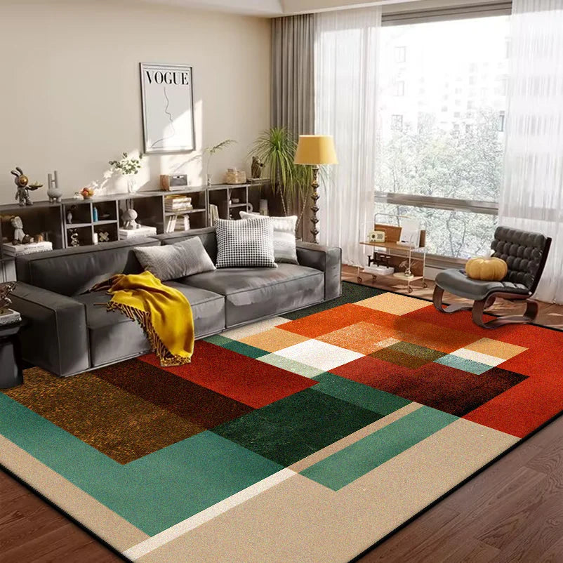 Geometric Abstract Carpet Living Room Bedroom Carpet Large Area Rugs for Home Decoration Non-slip Sofa Custom Floor Mats 200x300
