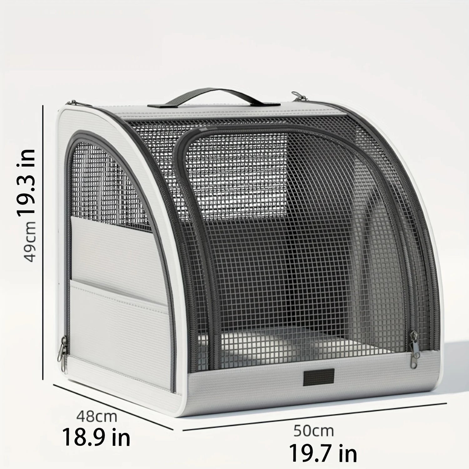 1 Piece of Car Pet Bed, Car Seat Mat for Dogs, Travel Essential for Pets, Car Seat Bed for Cats