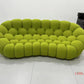 Modular Curved Cloud Sofa – Contemporary Fabric Sectional Couch