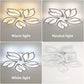 Flower Ceiling Fan with LED Light – Remote Controlled & Dimmable