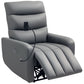 TechLounge Electric Recliner Chair with Phone Holder & USB Charging – Grey - Manwatstore