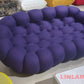 Modular Curved Cloud Sofa – Contemporary Fabric Sectional Couch
