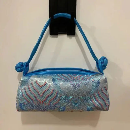 Fashion Luxury Cosplay Chinese Style Silk Bag Women Handbag Hand Embroidery Totes Cheongsam Female Cosplay Bags Clutch