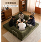 Modular Folding Sofa Bed – Retro Style Compression Lounge Sofa for Living Room & Bedroom