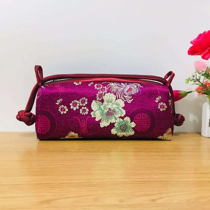 Fashion Luxury Cosplay Chinese Style Silk Bag Women Handbag Hand Embroidery Totes Cheongsam Female Cosplay Bags Clutch