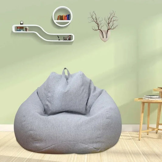 Cross-border Explosion Lazy Sofa Cover Without Filler Cloth Cover Tatami Only Water Drop Bean Bag Single Sofa