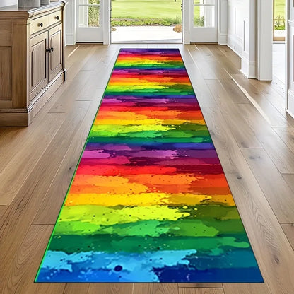 Long Rectangular Carpet Decorative Rug Suitable for Both Home and Commercial Spaces Including Living Rooms, Sofa Pads, Bedrooms