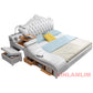 Luxury Smart Storage Bed with USB & Speakers