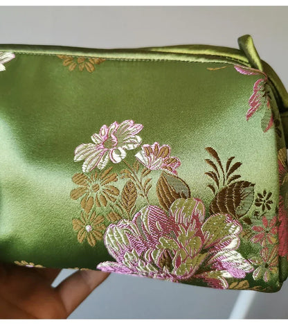 Fashion Luxury Cosplay Chinese Style Silk Bag Women Handbag Hand Embroidery Totes Cheongsam Female Cosplay Bags Clutch
