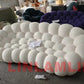 Modular Curved Cloud Sofa – Contemporary Fabric Sectional Couch