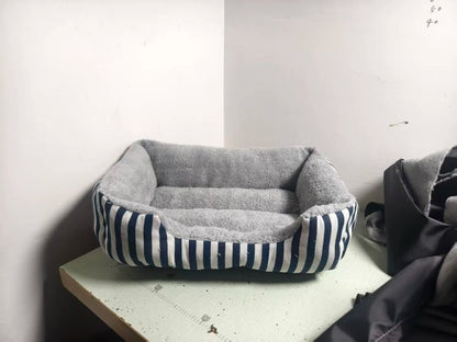 2023 Warm Soft Plush Pet Bed for Small Medium Large Dogs Round Cat Bed House Dogs Mat Dog Sleep Kennel Mat Cama Perro