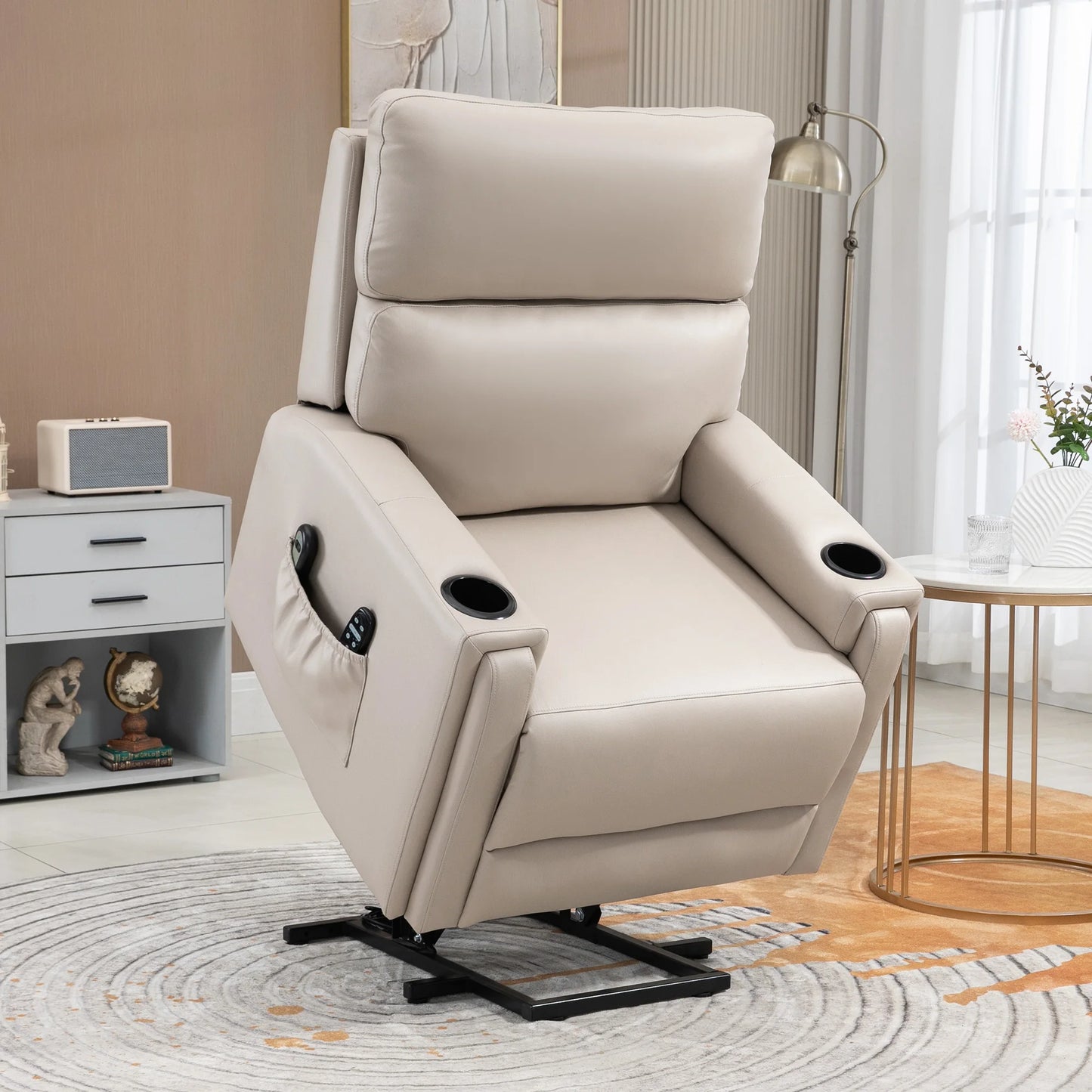 HavenLift Massage & Heat Recliner Chair for Living Room - Manwatstore